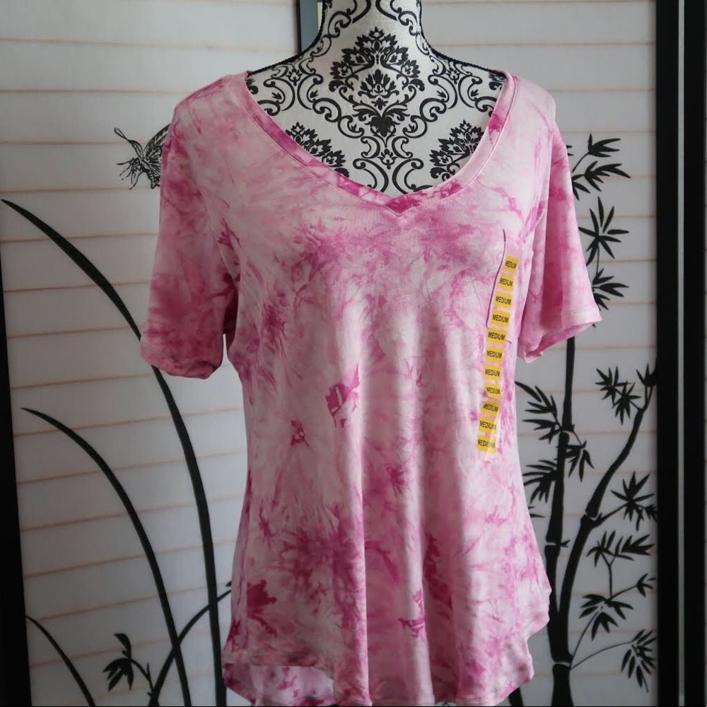 Pink Tie Dye T-Shirt